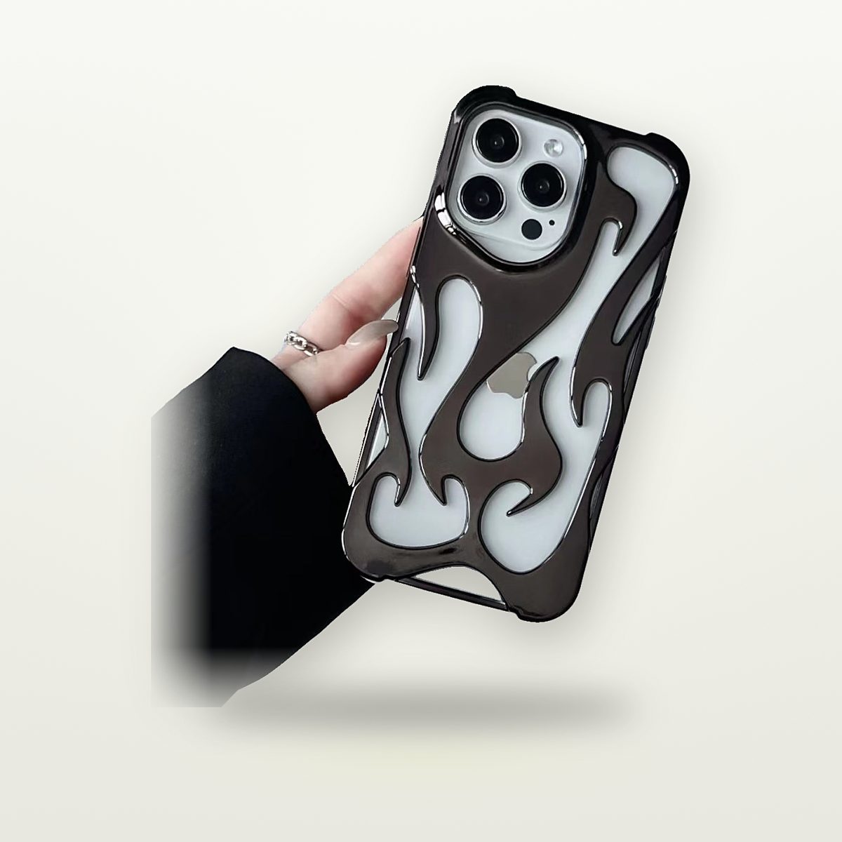 Electroplated Hollow-Vent Case for iPhone 17 & Air — GripLux (2)