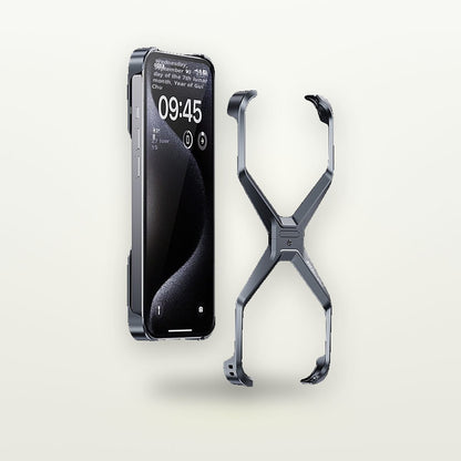 Aluminum Hollow-Cut Case for iPhone 12–17 Pro — GripLux (6)