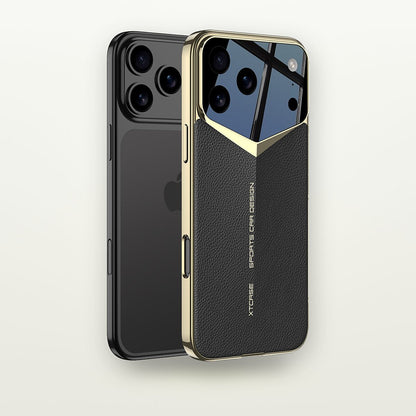 Pebbled Electroplated Slim Case for iPhone 17 Pro & 15 Pro Max — GripLux