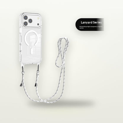 Clear MagSafe Crossbody Lanyard Case for iPhone 13–17 — GripLux (3)