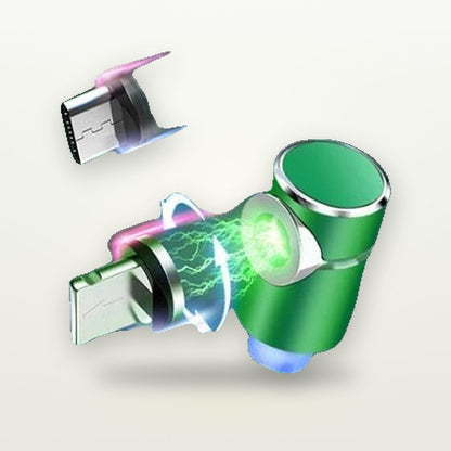 Light-Up Magnetic Elbow Charging Cable — GripLux (2)