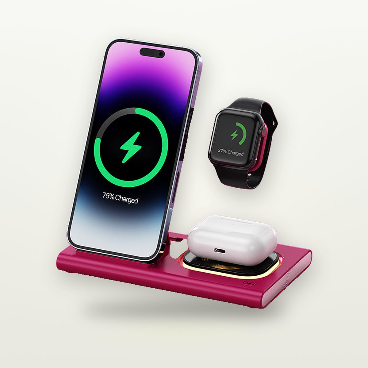 Night Light 3-in-1 Magnetic Charging Stand — GripLux (7)