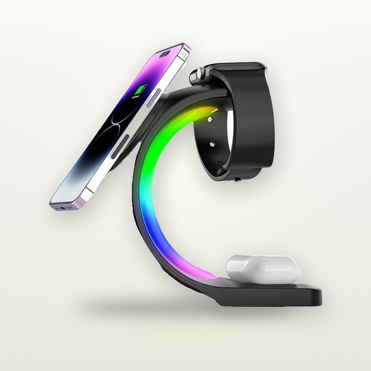RGB Glow 4-in-1 MagSafe Charging Station — GripLux (2)