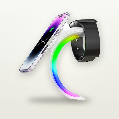 RGB Glow 4-in-1 MagSafe Charging Station — GripLux (8)