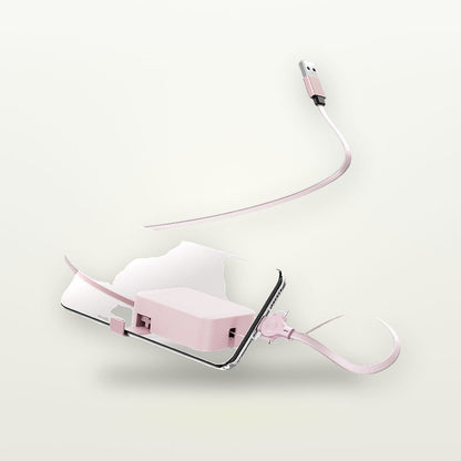 Macaron Retractable 3-in-1 Cable with Phone Stand — GripLux (8)