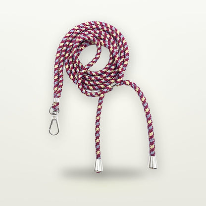 6mm Nylon Crossbody Phone Lanyard with Bell Charm — GripLux (23)