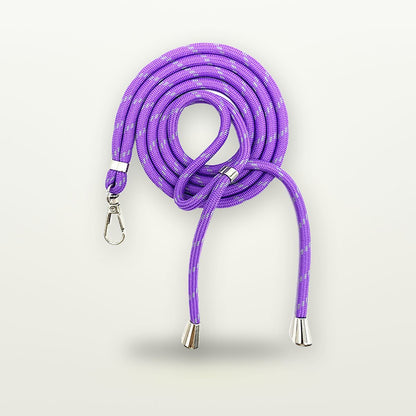 6mm Nylon Crossbody Phone Lanyard with Bell Charm — GripLux (51)