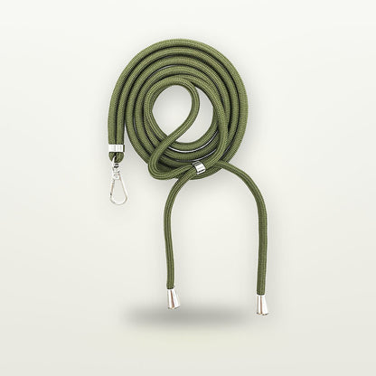 6mm Nylon Crossbody Phone Lanyard with Bell Charm — GripLux (61)