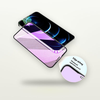 Airbag Edge Anti-Blue Light Screen Protector for iPhone 11–15 — GripLux