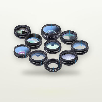 10-in-1 Fisheye, Wide & Macro Phone Lens Kit — GripLux (2)