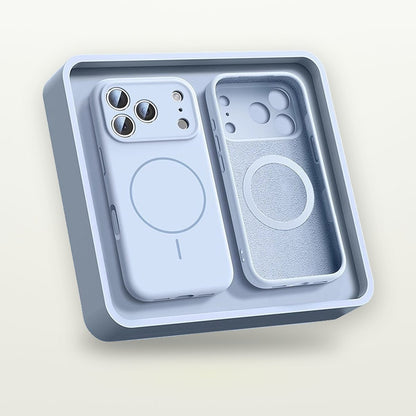 Frosted Liquid Silicone MagSafe Case for iPhone 17, Air & 15 Pro Max — GripLux (2)