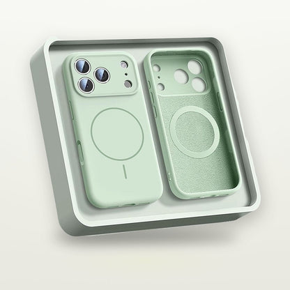 Frosted Liquid Silicone MagSafe Case for iPhone 17, Air & 15 Pro Max — GripLux (6)