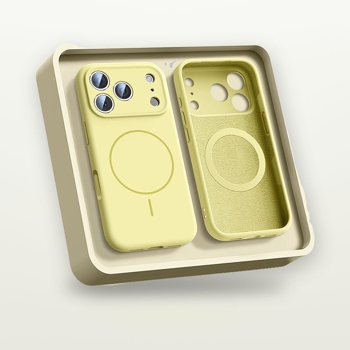 Frosted Liquid Silicone MagSafe Case for iPhone 17, Air & 15 Pro Max — GripLux (9)