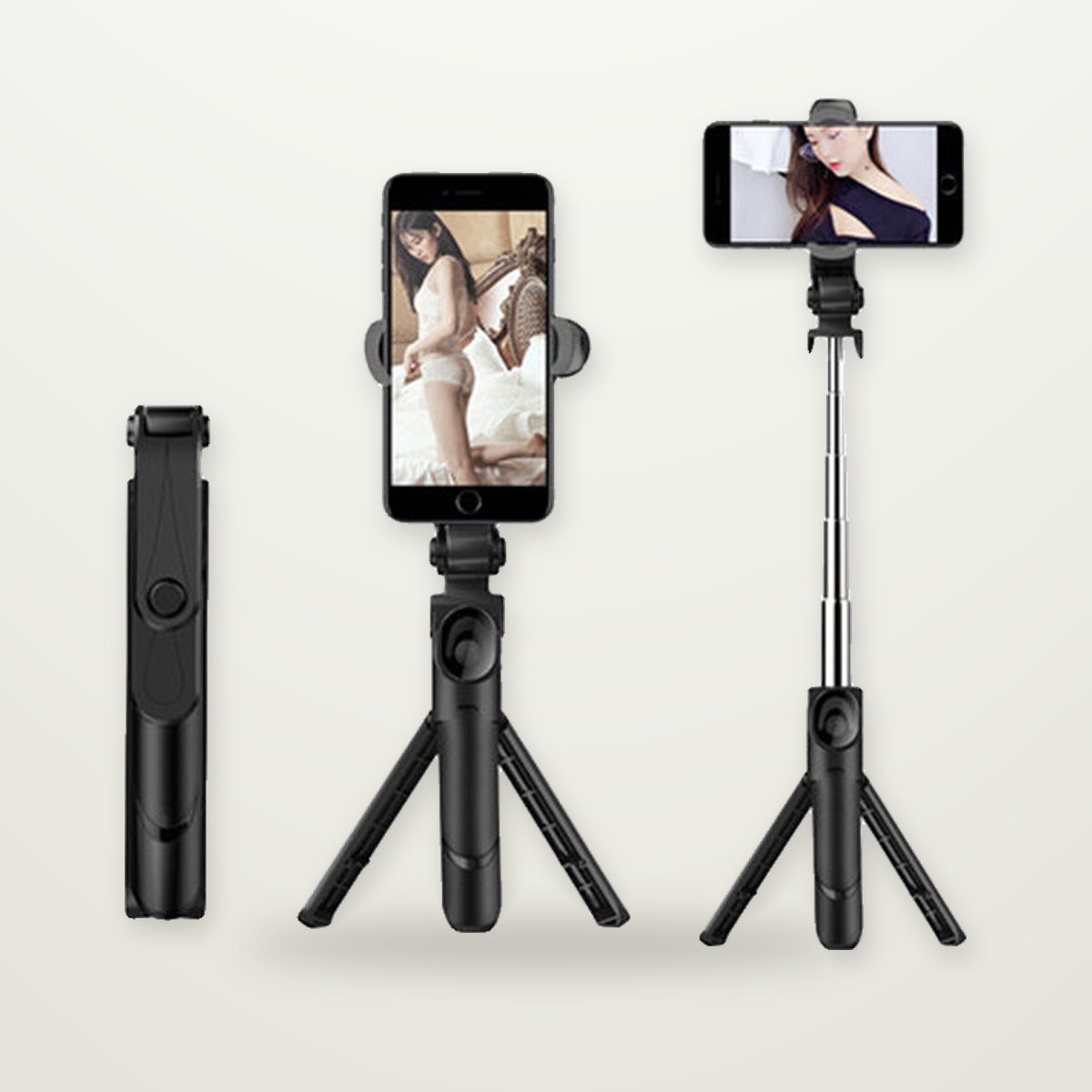 Compact Bluetooth Selfie Stick