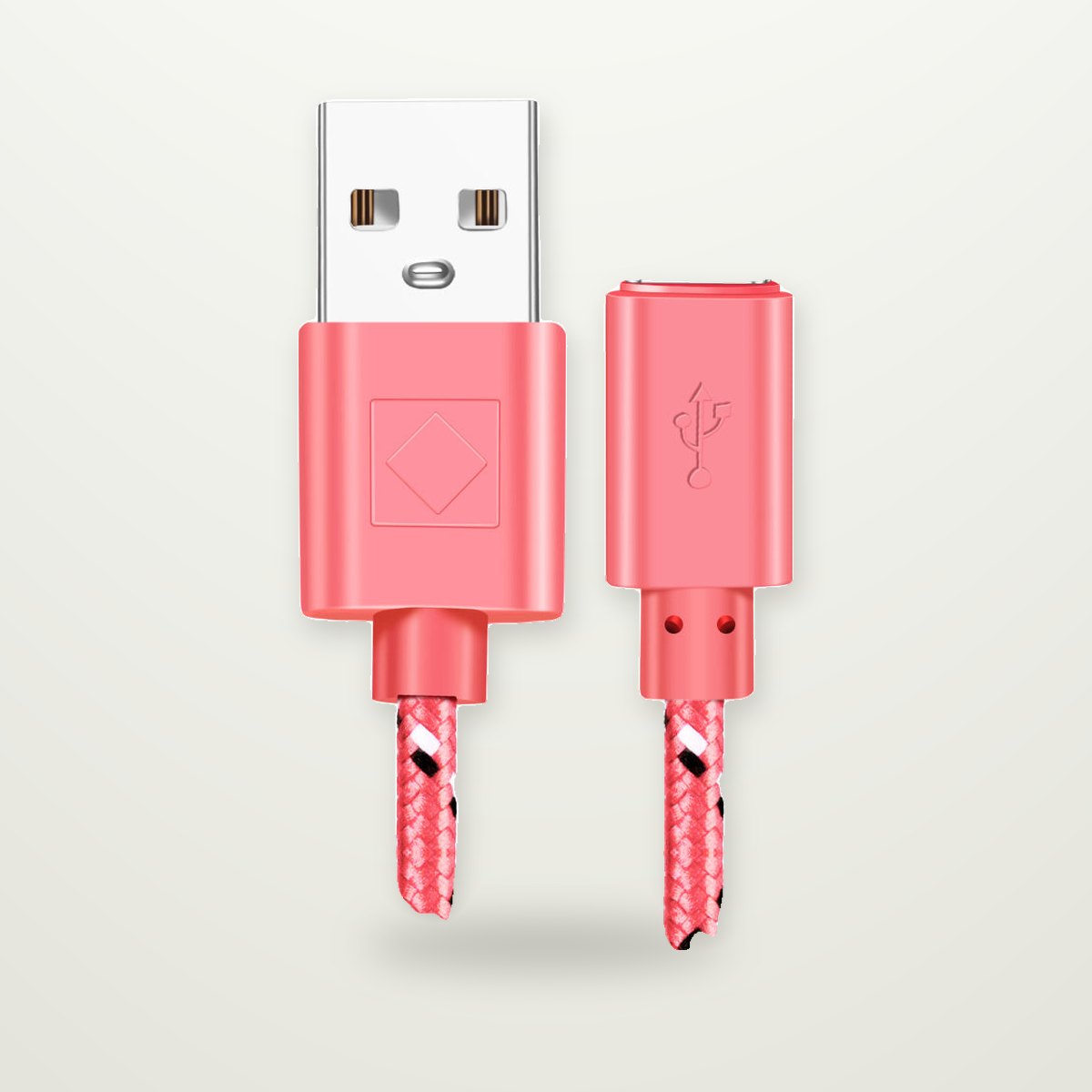 Braided USB-A to USB-C Cable in 10 Colors