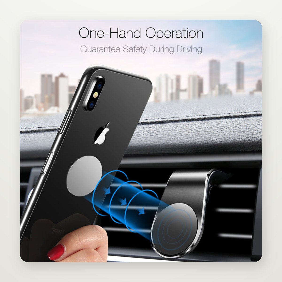 360° Magnetic Air Vent Car Mount