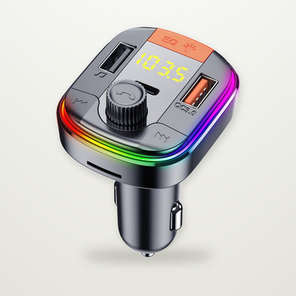 Bluetooth FM Transmitter with PD Fast Car Charger