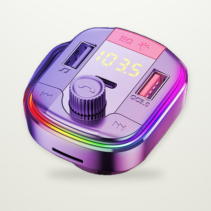 Bluetooth FM Transmitter with PD Fast Car Charger
