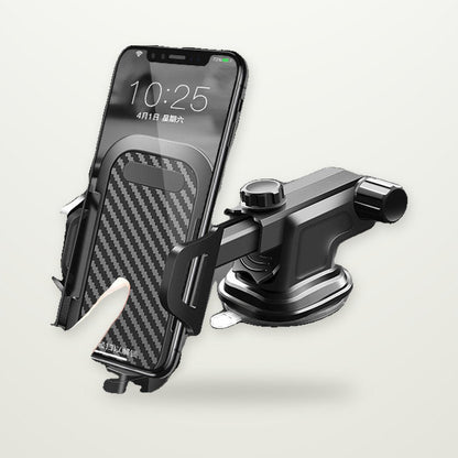 Spring-Clamp Car Phone Holder (4–7 in)