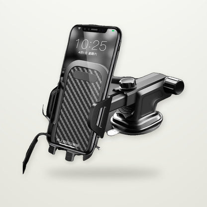 Spring-Clamp Car Phone Holder (4–7 in)