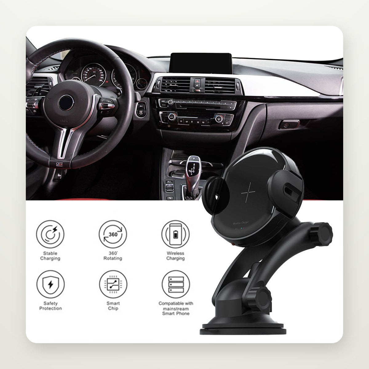 Neodymium Magnetic Air Vent Car Mount