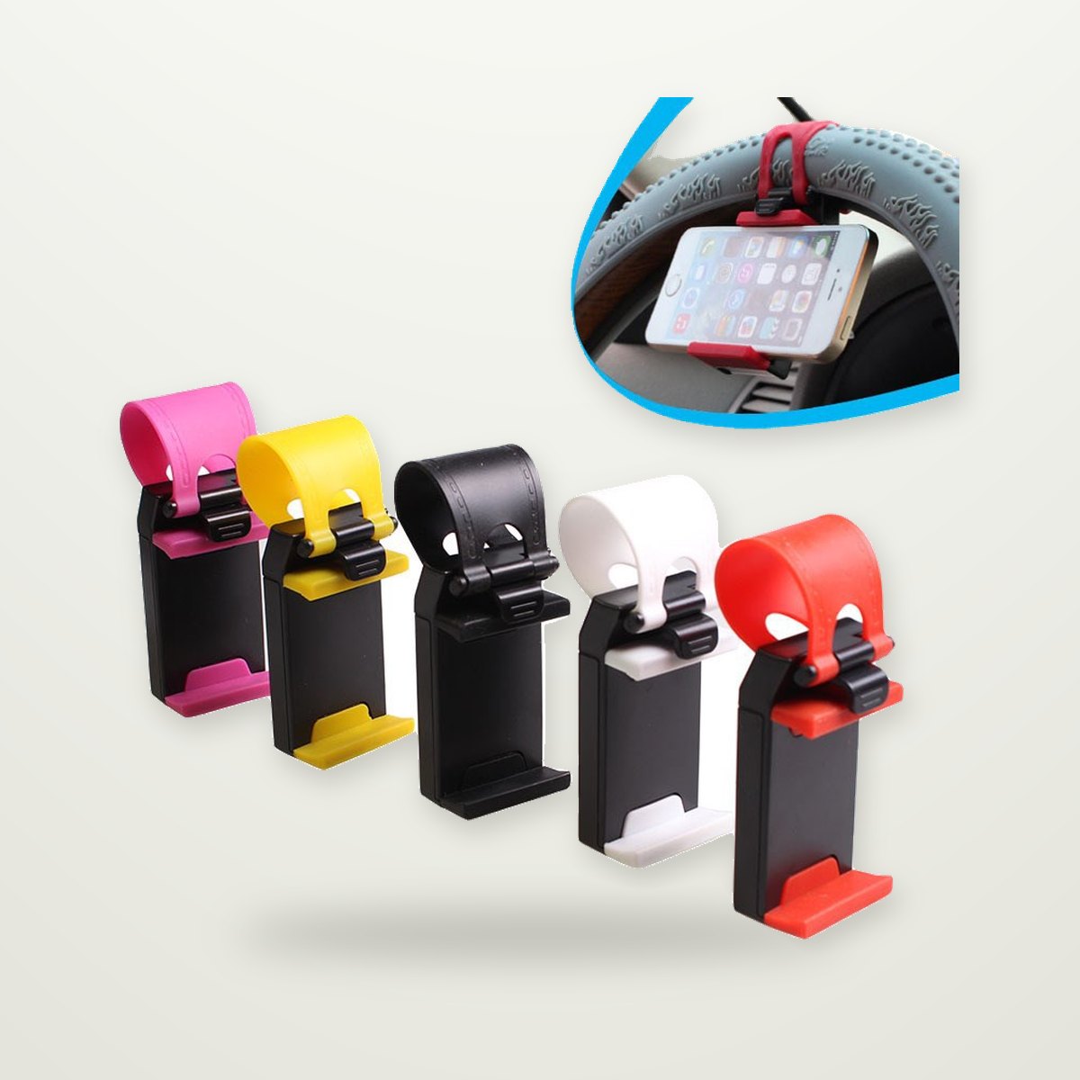 Steering Wheel Phone Clip Mount