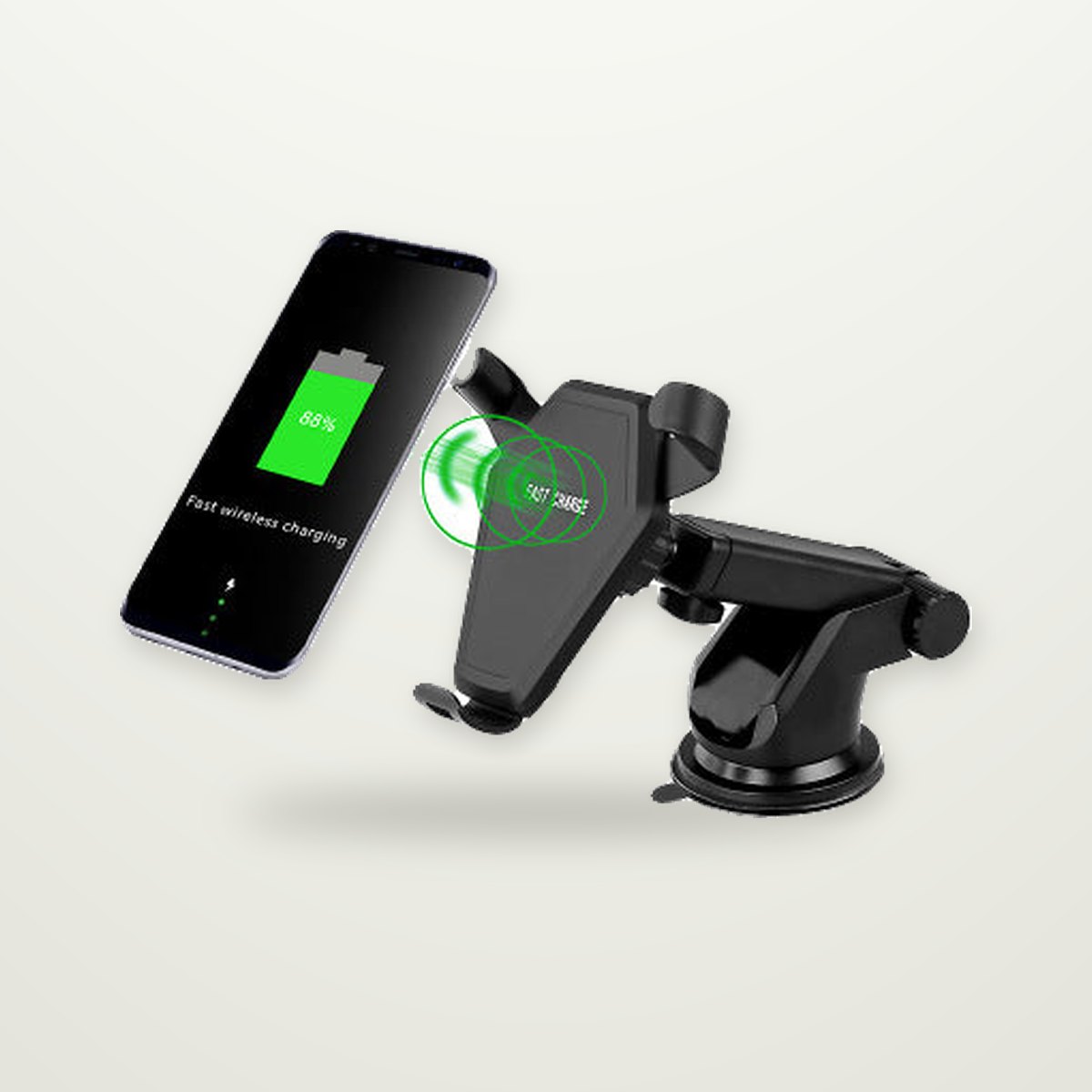 Magic-Array Wireless Car Charger Mount