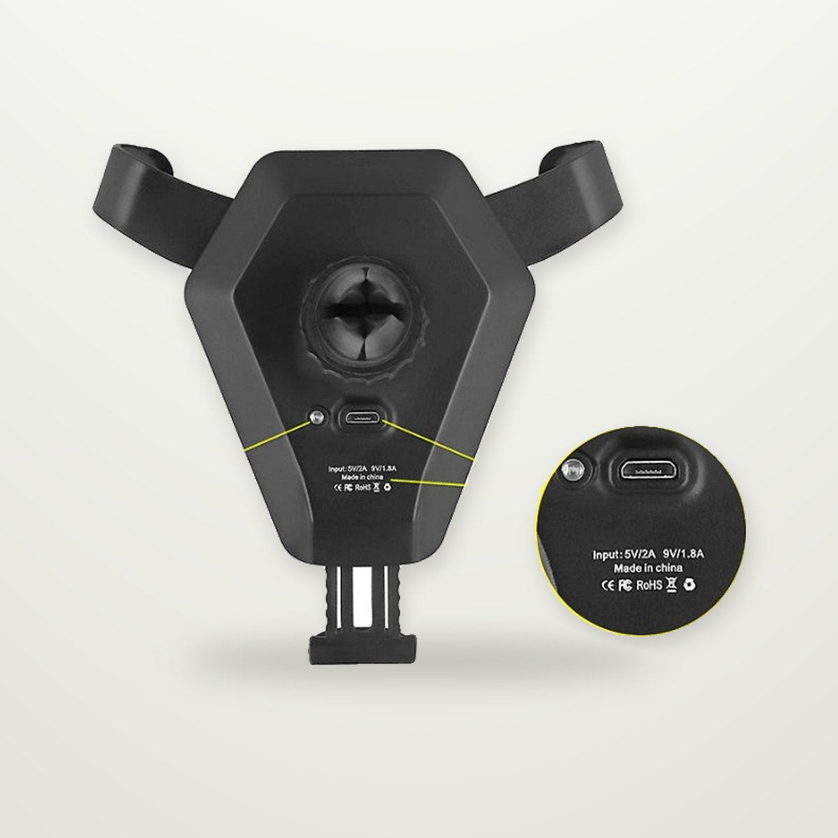 Magic-Array Wireless Car Charger Mount