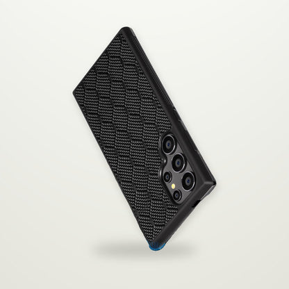 Carbon Fiber Texture Case for Galaxy S21–S25