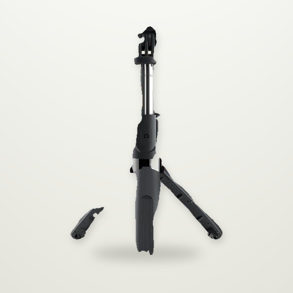 Extendable Selfie Stick Tripod, Optional Fill Light