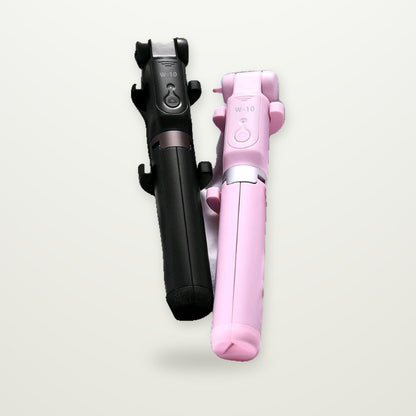 Aluminum Tripod Selfie Stick with Bluetooth Remote