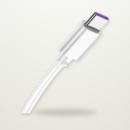 5A Fast-Charge Cable, USB-C, Lightning or Micro-USB