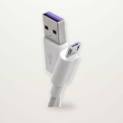 5A Fast-Charge Cable, USB-C, Lightning or Micro-USB