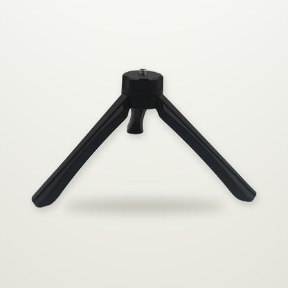 Mini Desktop Tripod with Pan-Tilt Phone Clip