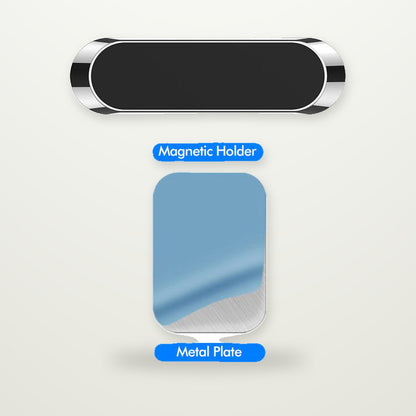 Slim Aluminum Magnetic Strip Car Mount