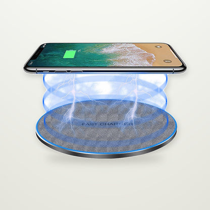 20W Fabric-Top Wireless Charging Pad