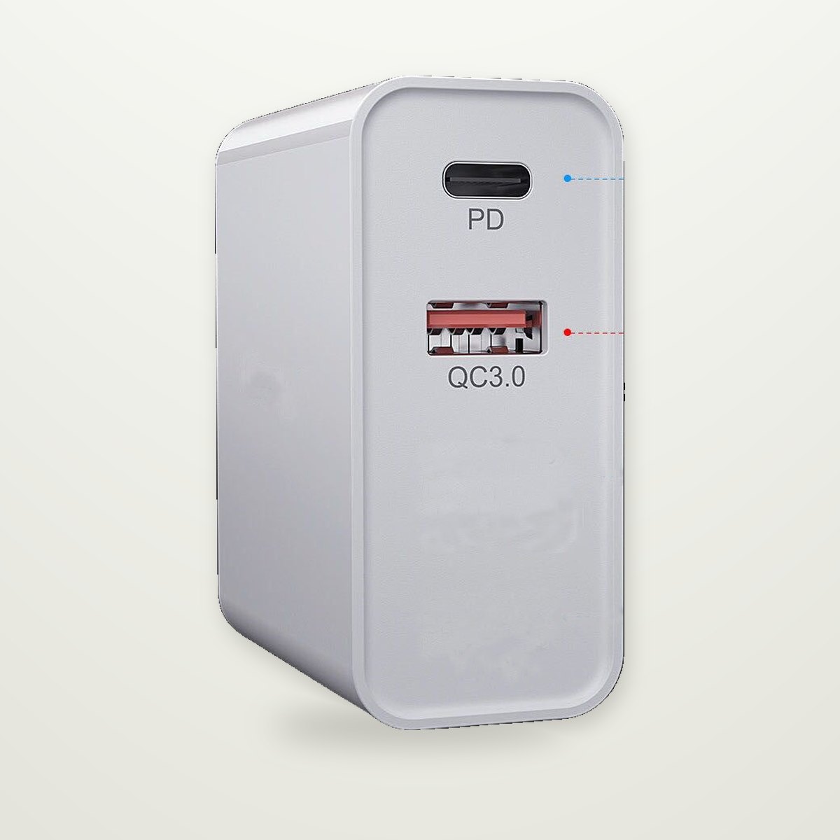 4-Port PD & QC Fast Wall Charger