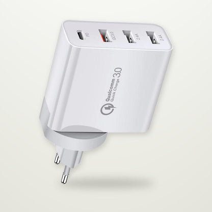 4-Port PD & QC Fast Wall Charger