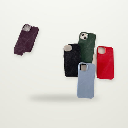 Fabric-Wrapped Magnetic Case for iPhone 12–17