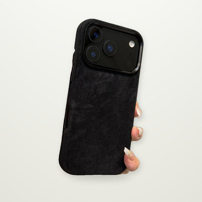 Fabric-Wrapped Magnetic Case for iPhone 12–17
