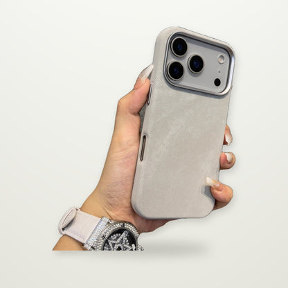 Fabric-Wrapped Magnetic Case for iPhone 12–17