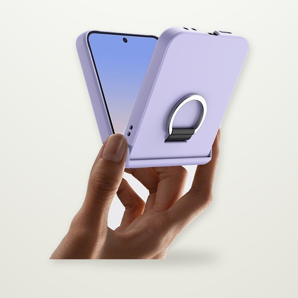Hinge-Protect Ring Case for Galaxy Z Flip5–7