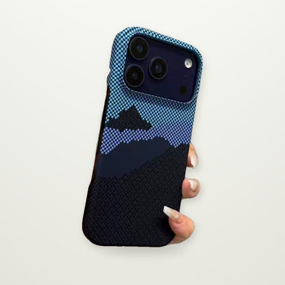 Frosted Kevlar-Pattern Magnetic Case for iPhone 17 Series