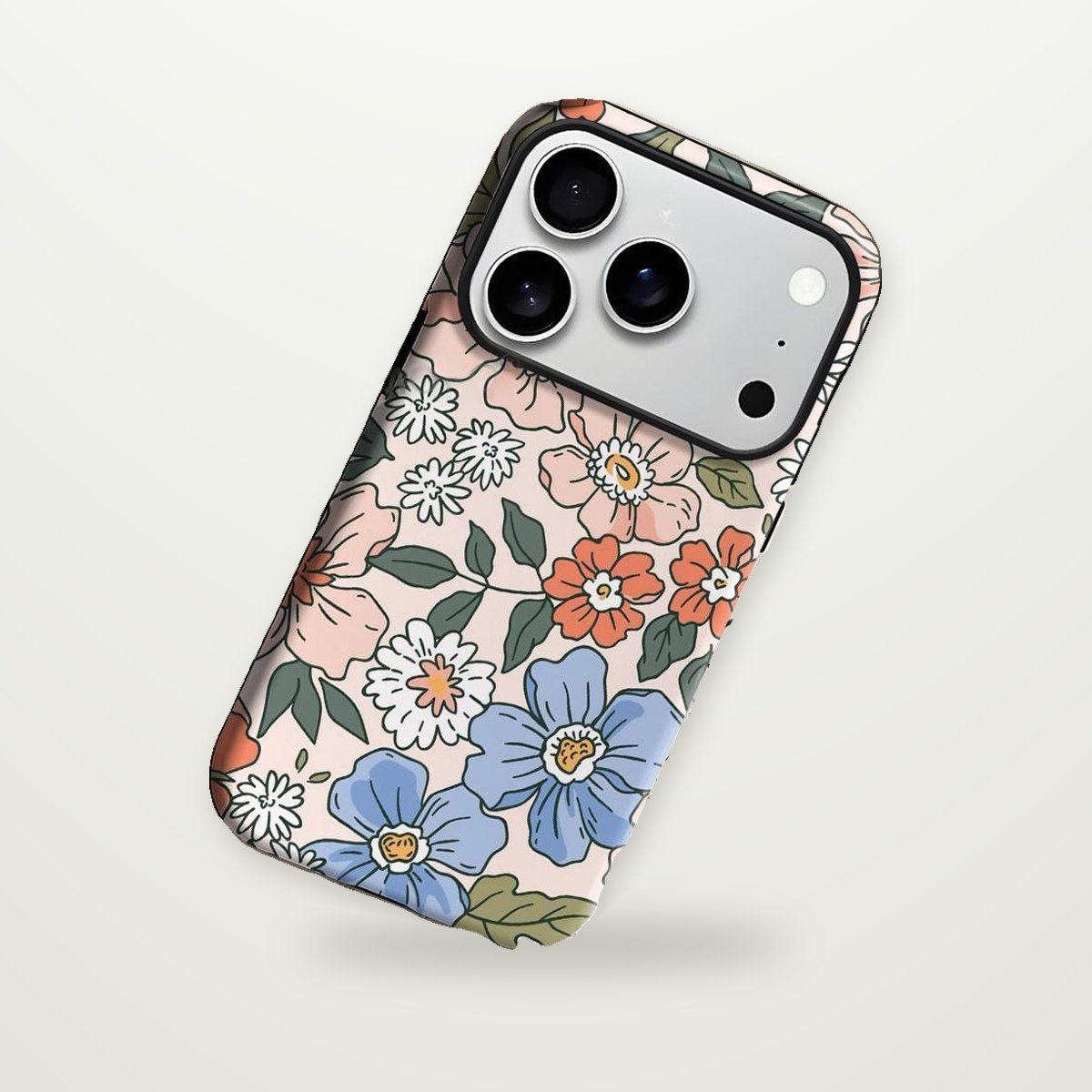 Lemon & Branch Frosted Print Case for iPhone 11–17
