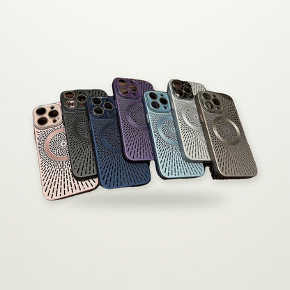 Ice-Cool Vented Magnetic Case for iPhone 16 Pro & 17 Series