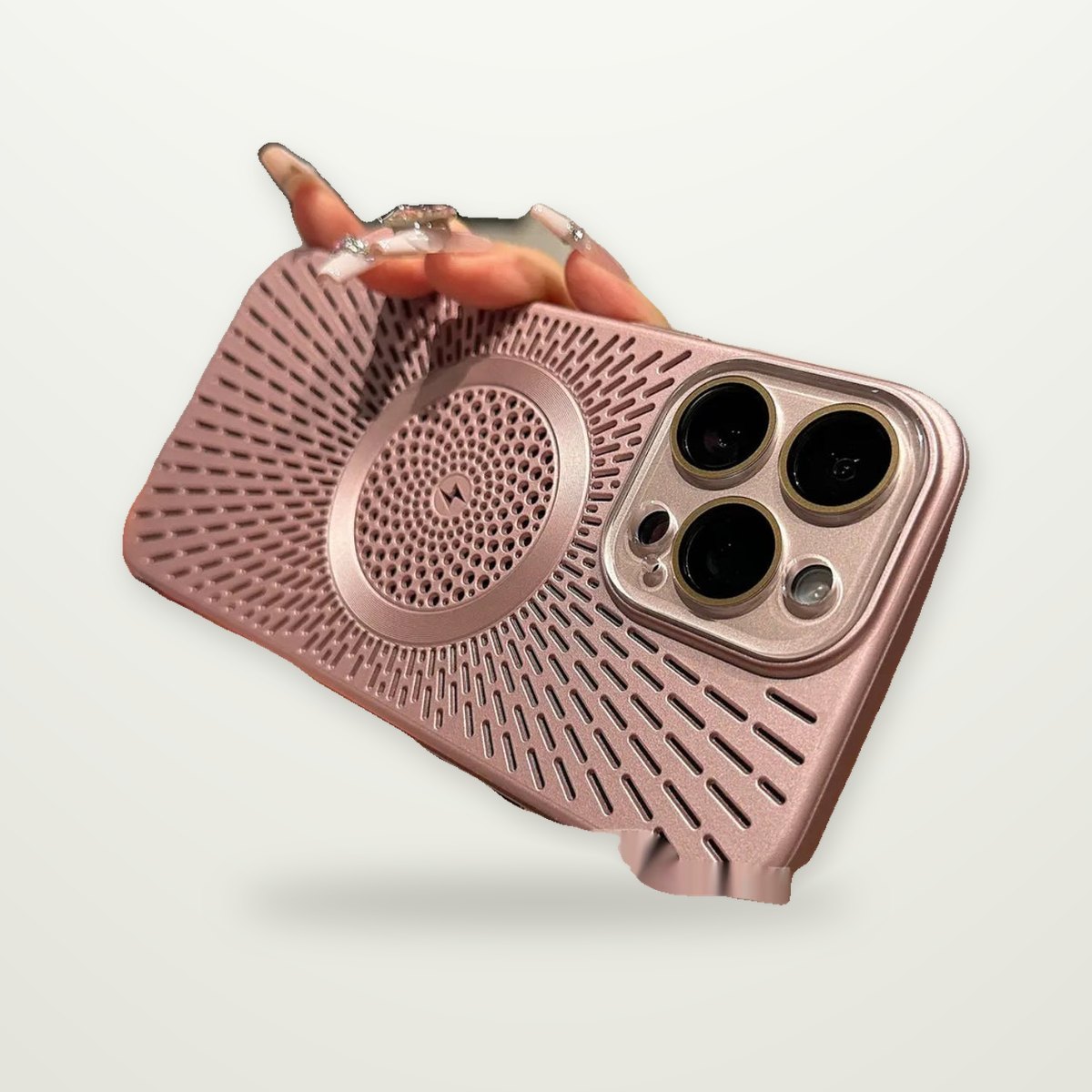Ice-Cool Vented Magnetic Case for iPhone 16 Pro & 17 Series