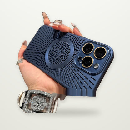 Ice-Cool Vented Magnetic Case for iPhone 16 Pro & 17 Series