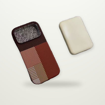 Aramid-Pattern Magnetic Case for iPhone 16–17