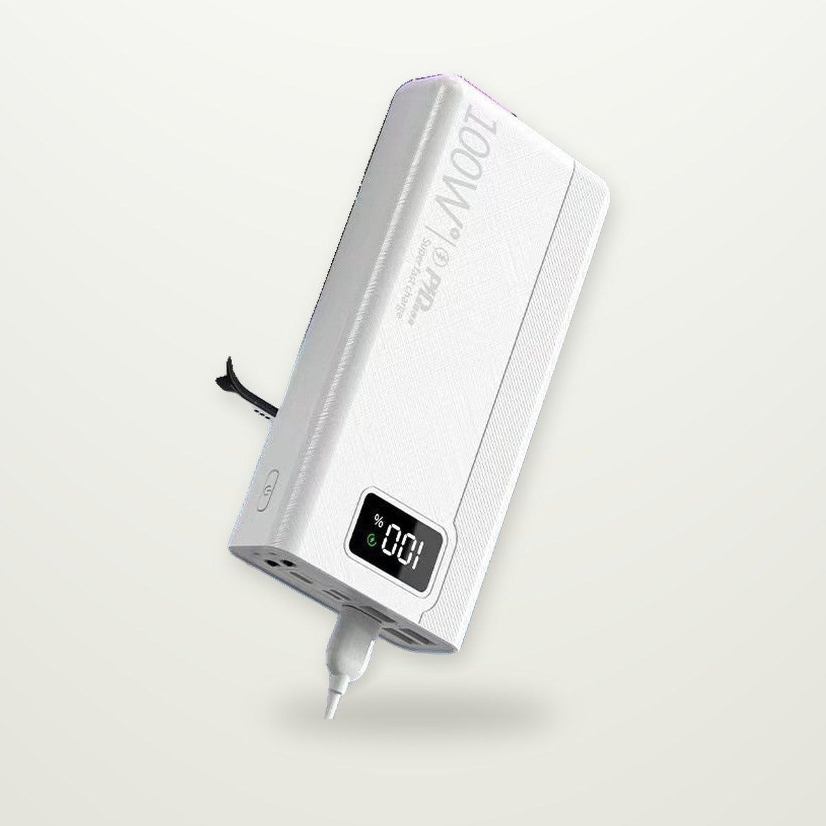 High-Capacity Power Bank, 20,000–50,000mAh