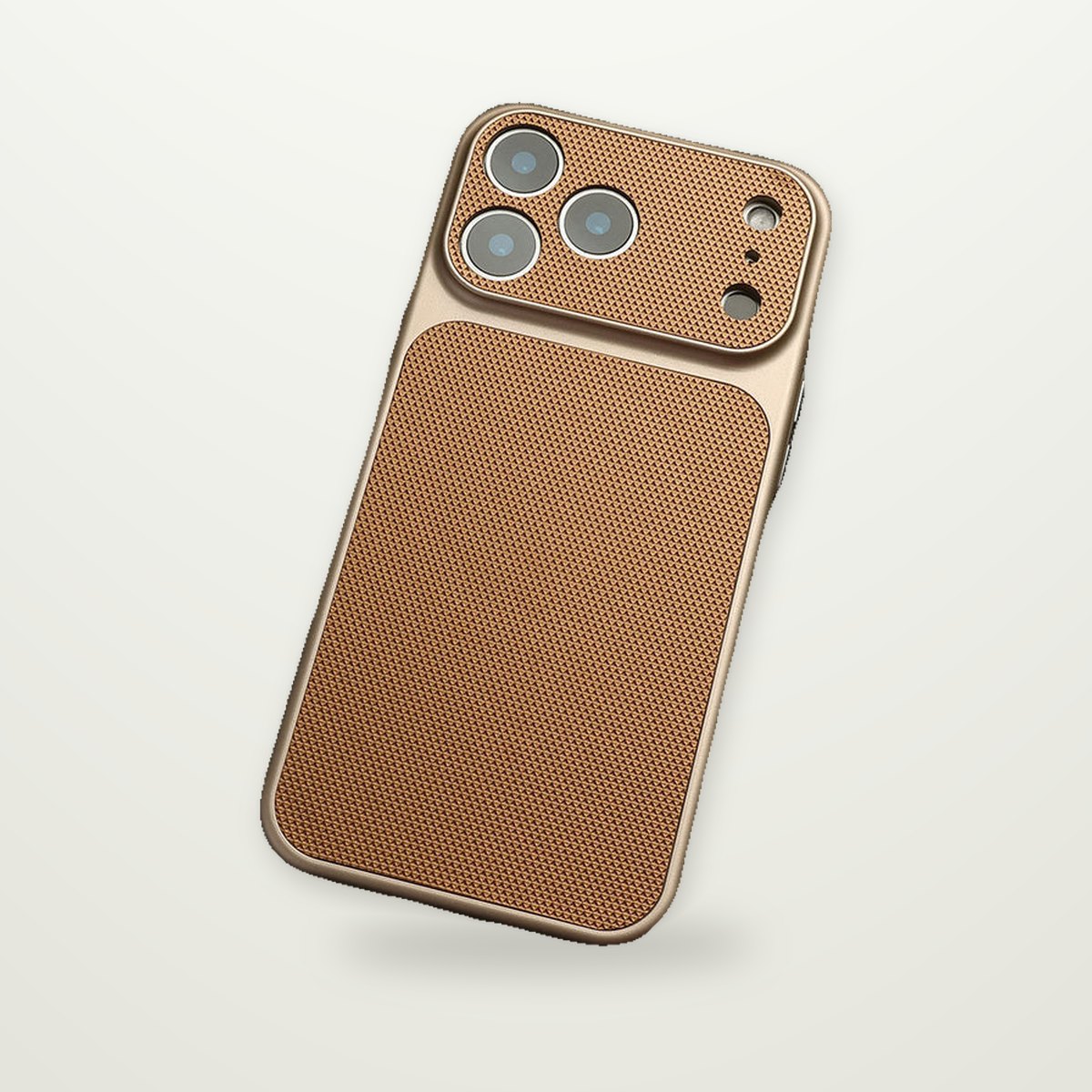 Quilted Diamond-Pattern Magnetic Case for iPhone 13–17
